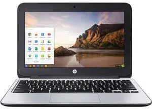 HP Chromebook 11 G3 Laptop 11.6" - Intel Celeron N2840 2.16GHz - 16GB - Black - 2GB RAM - 11.6 Inch - Premium
