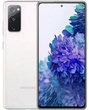 Samsung Galaxy S20 FE - 128GB - Cloud White - 5G - Dual Sim - 6GB RAM - Fully Unlocked - Good (Grade B)
