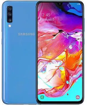 Samsung Galaxy A70 - 128GB - Blue - Dual Sim - 6GB RAM - Fully Unlocked - Acceptable (Grade C)