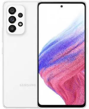 Samsung Galaxy A53 (5G) - 128GB - White - Single Sim - 4GB RAM - Fully Unlocked - Good (Grade B)