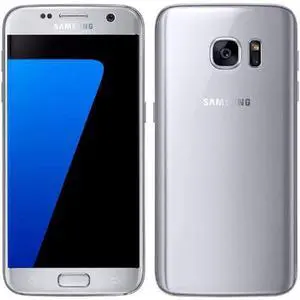 Samsung Galaxy S7 Edge - 32GB - Silver Titanium - Single Sim - T-Mobile Locked - Acceptable (Grade C)