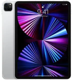 Apple iPad Pro 3rd Gen (2021) 11-inch - 512GB - Silver - Cellular + WiFi - 11 Inch - Excellent (Grade A)