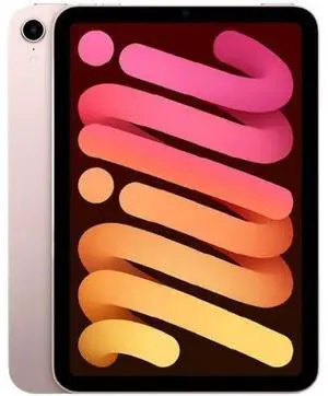 Apple iPad Mini 6th Gen (2021) 8.3-inch - 256GB - Pink - Cellular + WiFi - 8.3 Inch - Premium