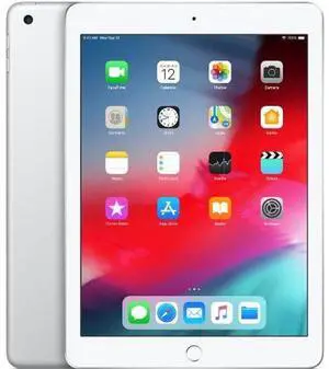 Apple iPad 6 (2018) - 32GB - Silver - Cellular + WiFi - 9.7 Inch - Premium