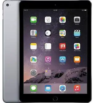 Apple iPad Air 2 (2014) - 64GB - Space Grey - WiFi - 9.7 Inch - Acceptable (Grade C)