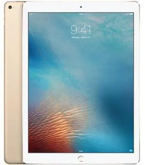 Apple iPad Pro 1 (2015) - 128GB - Gold - Cellular + WiFi - 12.9 Inch - Acceptable (Grade C)