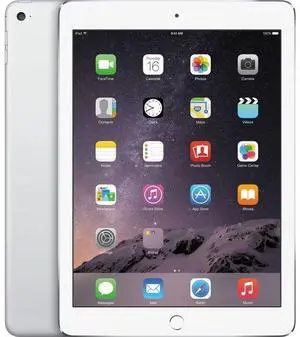 Apple iPad Air 2 (2014) - 64GB - Silver - Cellular + WiFi - 9.7 Inch - Good (Grade B)