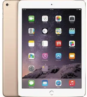 Apple iPad Air 2nd Gen (2014) 9.7-inch - 16GB - Gold - Cellular + WiFi - 9.7 Inch - Acceptable (Grade C)