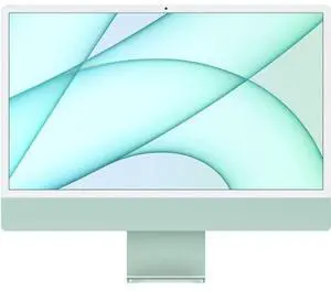 Apple  iMac 2021 M1 (Four ports) 24" - Apple M1 chip 8-core CPU - 2TB - Green - 16GB RAM - 24 Inch - Excellent (Grade A)