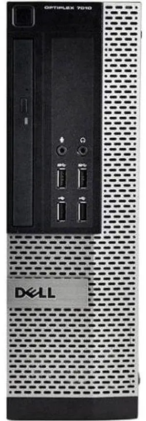 Dell  OptiPlex 7010 SFF - Intel Core i7-3770 3.4GHz - 512GB - Black - 16GB RAM - Excellent (Grade A)