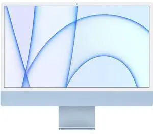 Apple  iMac 2021 M1 (Four ports) 24" - Apple M1 chip: 8-core CPU/8-Core GPU - 1TB - Blue - 8GB RAM - 24 Inch - Premium