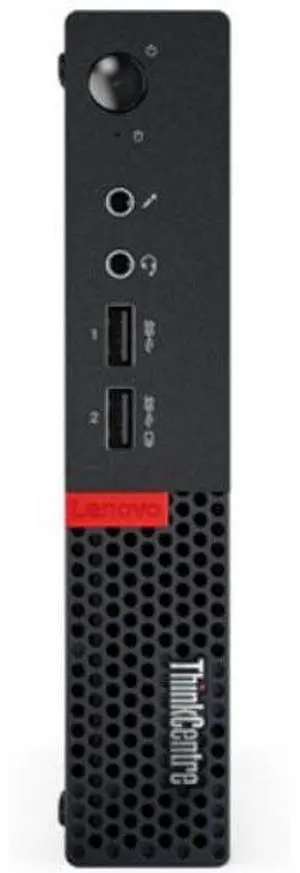 Lenovo  ThinkCentre M710q Tiny Desktop - Intel Core i5-7500T 2.7GHz - 256GB - Black - 16GB RAM - Premium