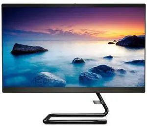 Lenovo  IdeaCentre AIO 3 24IMB05 Desktop 23.8" - Intel Core i3-10100T 3.8GHz - 256GB - Black - 8GB RAM - 24 Inch - Excellent (Grade A)