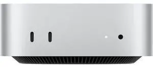 Apple  Mac mini (Late 2024)   - Apple M4 chip 10-core CPU - 256GB - Silver - 16GB RAM - Excellent (Grade A)