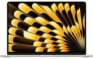 Apple MacBook Air (2024) 15.3-inch - Apple M3 Chip: 8-Core CPU/10-Core GPU - 512GB - Starlight - 8GB RAM - Premium