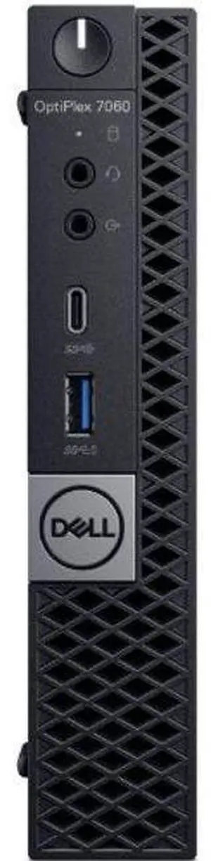 Dell  Optiplex 7060 MFF - Intel Core i7-8700T 2.4GHz - 256GB - Black - 4GB RAM - Excellent (Grade A)