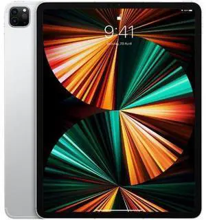 Apple iPad Pro 5 (2021) - 256GB - Silver - Cellular + WiFi - 12.9 Inch - Good (Grade B)