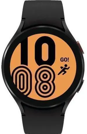 Samsung  Galaxy Watch4 - 16GB - Bluetooth - 42mm - Black - Classic (Stainless Steel) - Black - Sport Band - Fluoroelastomer - Excellent (Grade A)