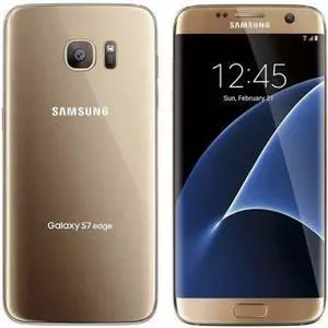 Samsung Galaxy S7 Edge - 32GB - Gold Platinum - Single Sim - Fully Unlocked - Good (Grade B)