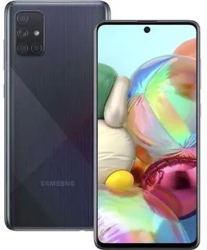 Samsung Galaxy A71 - 128GB - Prism Crush Black - 5G - Single Sim - 6GB RAM - Fully Unlocked - Good (Grade B)