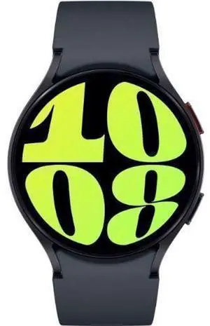Samsung  Galaxy Watch6 - 16GB - Bluetooth + LTE - 40mm - Graphite - Aluminum - Black - Sports Band - Fluoroelastomer - Acceptable (Grade C)