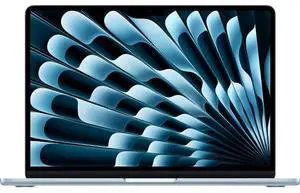 Apple MacBook Air (2025) 13.6-inch - Apple M4 Chip: 10-Core CPU/8-Core GPU - 256GB - Sky Blue - 16GB RAM - 13.6 Inch - Premium