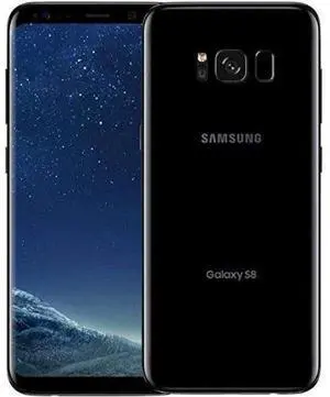 Samsung Galaxy S8 - 64GB - Midnight Black - Single Sim - Fully Unlocked - Excellent (Grade A)