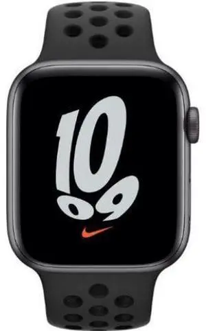Apple  Watch SE (2020) - 32GB - Space Grey-Nike (Aluminum)-Nike Sport Band-Anthracite/Black - Cellular + GPS - 44mm - Space Grey - Nike (Aluminum) - Anthracite/Black - Nike Sport Band - Rubber - Good