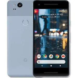 Google  Pixel 2 - 64GB - Kinda Blue - Fully Unlocked - Excellent (Grade A)