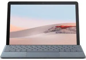 Microsoft  Surface Go 2 with Surface Go Type Cover - Intel Core m3-8100Y 1.1GHz - 64GB - Silver/ Ice Blue - WiFi - 4GB RAM - 10.5 Inch - Good (Grade B)