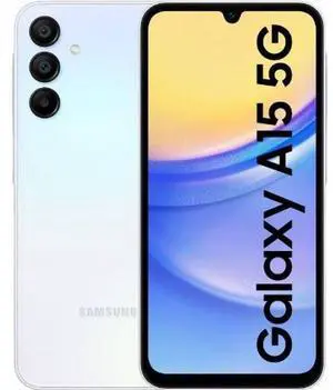 Samsung Galaxy A15 - 128GB - Light Blue - 5G - Dual Sim - 4GB RAM - Fully Unlocked - Premium