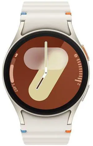 Samsung Galaxy Watch7 - 32GB - Bluetooth + LTE - 40mm - Cream - Aluminum - Cream - Sport Band - Silicone - Premium
