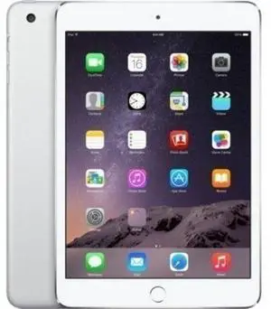 Apple iPad Mini 3 (2014) - 64GB - Silver - WiFi - 7.9 Inch - Acceptable (Grade B)