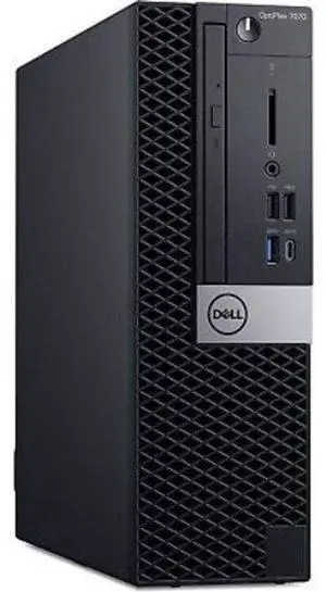 Dell  Optiplex 7070 Desktop SFF - Intel Core i5-9500 3.0GHz - 1TB - Black - 32GB RAM - Excellent (Grade A)