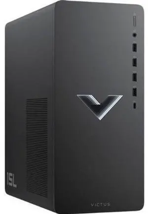 HP  Victus 15L Gaming Desktop - Intel Core i5-14400F 1.8GHz - 256GB - Mica Silver - 16GB RAM - Excellent (Grade A)