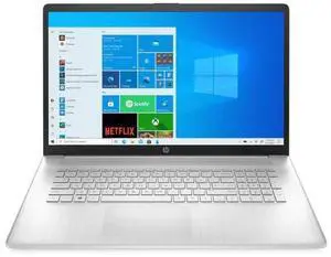 HP 17-cn0020ca Laptop 17.3" - Intel Core i3-1125G4 2.0GHz - 256GB - Silver - 8GB RAM - 17.3 Inch - Excellent (Grade A)