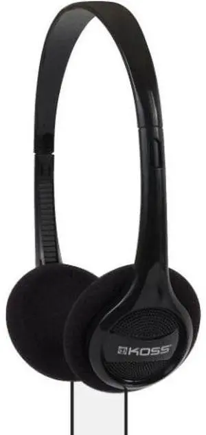 Koss  KPH7 Colors On-Ear Headphones - Black - Excellent (Grade A)