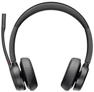 Poly  Voyager 4320-M Microsoft Teams USB-C Bluetooth Headset with Charge Stand - Black - Excellent (Grade A)