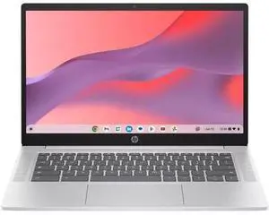 HP Chromebook 14a-nf0002tg Laptop 14" - Intel N100 3.4GHz - 64GB - Glacier Silver - 4GB RAM - 14 Inch - Excellent (Grade A)