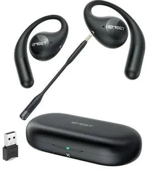 EMEET  AirFlow Open-Ear Headphone - Black - Excellent (Grade A)