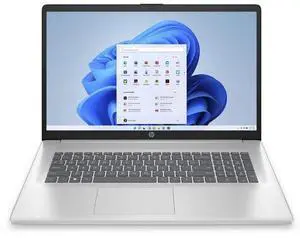 HP 17-cn2123nr Laptop 17.3" - Intel Core i3-1215U 1.2GHz - 512GB - Natural Silver - 12GB RAM - 17.3 Inch - Excellent (Grade A)