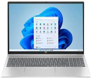 HP Pavilion 16-ag0003ca Laptop 16" - AMD Ryzen 5 8540U 3.2GHz - 512GB - Silver - 16GB RAM - 16 Inch - Excellent (Grade A)