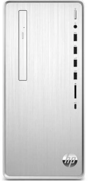 HP  Pavilion TP01-2155M Desktop PC - AMD Ryzen 3 5300G 4.0GHz - 256GB - Silver - 8GB RAM - Excellent (Grade A)