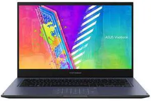 Asus Vivobook Go Flip TP1400 Laptop 14" - Intel Pentium Silver N6000 1.1GHz - 128GB - Quiet Blue - 8GB RAM - 14 Inch - Excellent (Grade A)