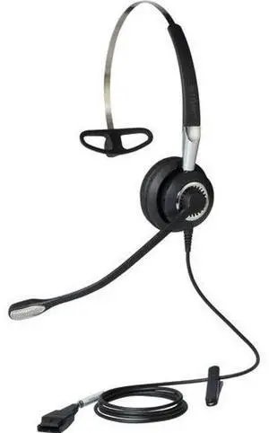 Jabra  2400 II QD Mono NC 3-in-1 Wired Headset - Black - Excellent (Grade A)