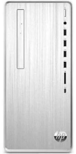 HP  Pavilion TP01-2137C Desktop  - AMD Ryzen 5 5600G 3.9GHz - 256GB - Silver - 12GB RAM - Excellent (Grade A)