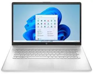 HP 17-CN2775ST Laptop 17.3" - Intel Core i5-1235U 3.3GHz - 512GB - Silver - 8GB RAM - 17.3 Inch - Excellent (Grade A) HP 17-CN2775ST Laptop 17.3" - Intel Core i5-1235U 3.3GHz - 512GB - Silver - 8GB RAM - 17.3 Inch - Excellent (Grade A)