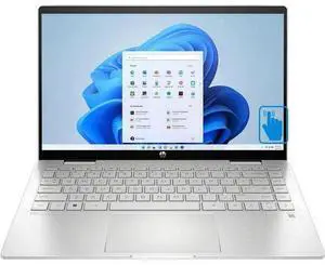 HP Pavilion x360 14-ek1051cl Touchscreen Laptop 14" - Intel Core i5-1335U 1.3GHz - 512GB - Silver - 8GB RAM - 14.0 Inch - Excellent (Grade A)