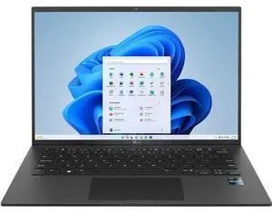 LG 14Z90R Gram Ultra Lightweight Laptop 14" - Intel Core i5-1340P 1.4GHz - 256GB - Obsidian Black - 16GB RAM - 14 Inch - Excellent (Grade A)