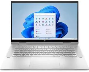 HP Envy x360 15-es2050 Laptop 15.6" - Intel Core i5-1240P 1.7GHz - 512GB - Silver - 8GB RAM - 15.6 Inch - Excellent (Grade A)